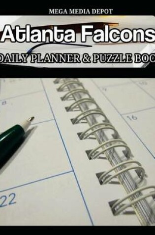 Cover of Atlanta Falcons Daily Planner and Puzzle Book