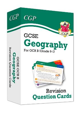 Book cover for GCSE Geography OCR B Revision Question Cards