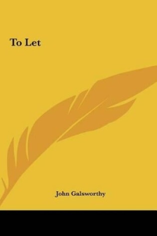Cover of To Let to Let