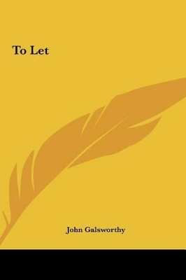 Book cover for To Let to Let