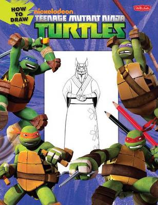 Book cover for How to Draw Teenage Mutant Ninja Turtles