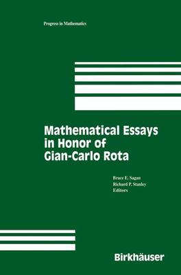 Book cover for Mathematical Essays in honor of Gian-Carlo Rota