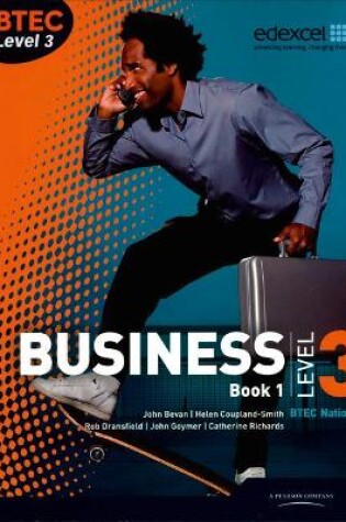 Cover of BTEC Level 3 National Business Student Book 1