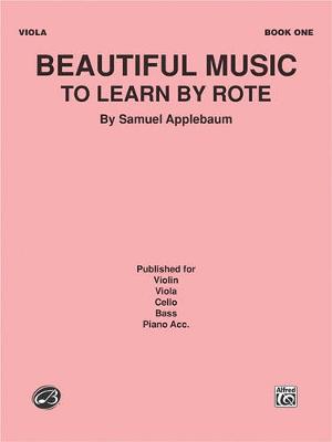 Book cover for Beautiful Music to Learn by Rote, Book I