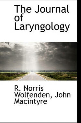 Cover of The Journal of Laryngology