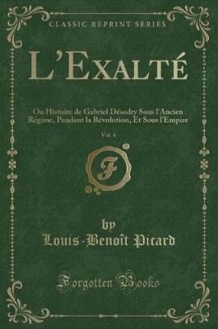 Cover of L'Exalté, Vol. 4