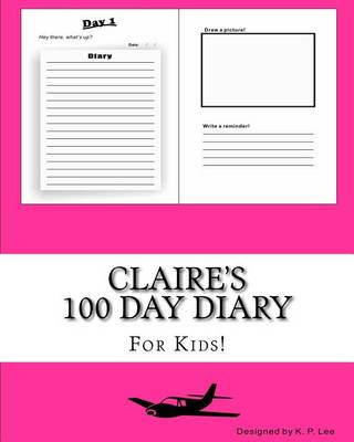 Book cover for Claire's 100 Day Diary