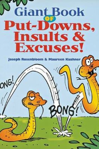 Cover of Giant Book of Put-downs, Insults and Excuses