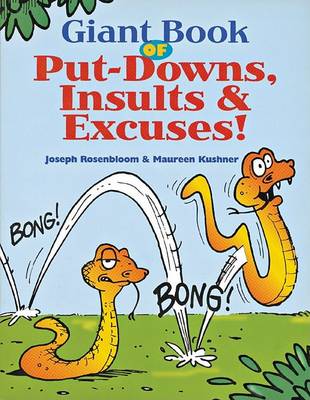 Book cover for Giant Book of Put-downs, Insults and Excuses