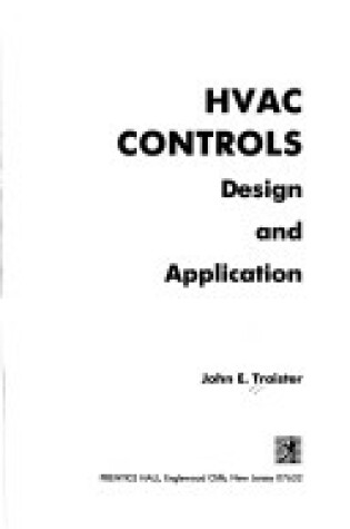 Cover of Heating, Ventilating and Air Conditioning Controls