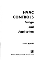 Book cover for Heating, Ventilating and Air Conditioning Controls