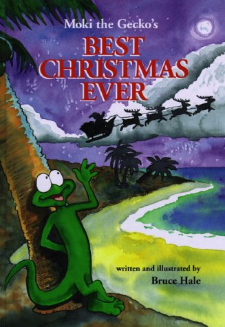 Book cover for Moki the Gecko's Best Christmas Ever