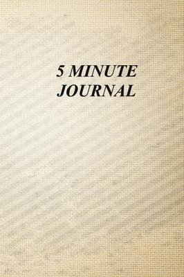 Book cover for Five Minute Journal