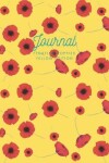 Book cover for Journal Floating Poppies Yellow Edition