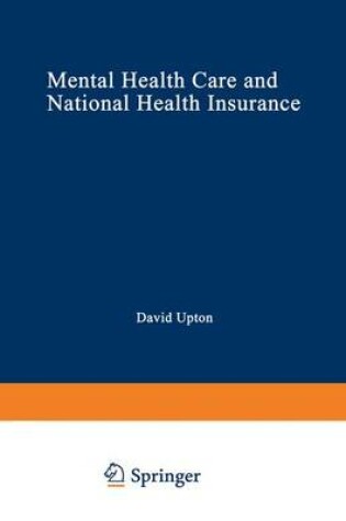 Cover of Mental Health Care and National Health Insurance