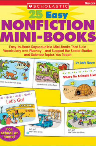 Cover of 25 Easy Nonfiction Mini-Books