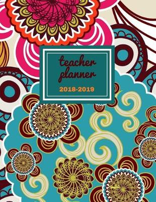 Book cover for Teacher Planner 2018 - 2019 Lambda