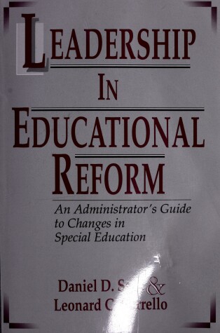 Book cover for Leadership in Educational Reform