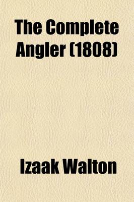 Book cover for The Complete Angler (1808)