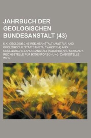 Cover of Jahrbuch Der Geologischen Bundesanstalt (43)