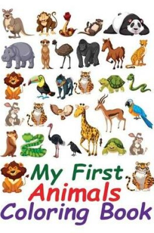 Cover of My First Animals Coloring Book