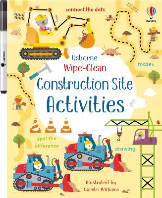 Book cover for Wipe-Clean Construction Site Activities