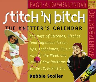 Book cover for Stitch N Bitch Calendar