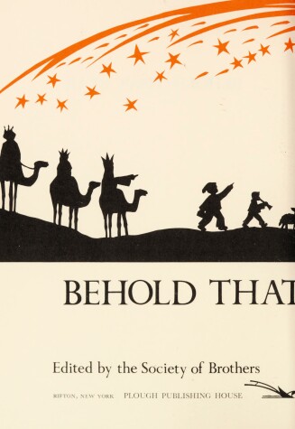 Book cover for Behold That Star