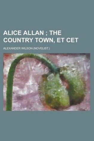Cover of Alice Allan