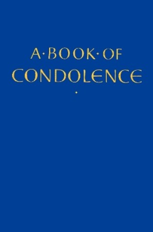 Cover of A Book of Condolence