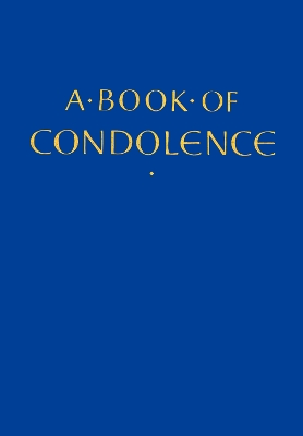 Book cover for A Book of Condolence