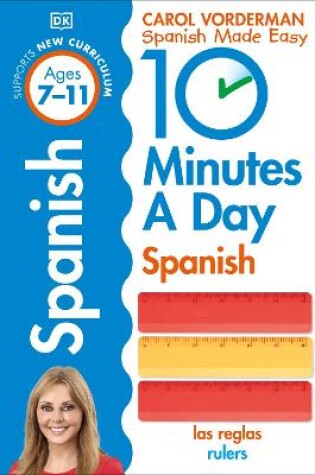 Cover of 10 Minutes A Day Spanish, Ages 7-11 (Key Stage 2)