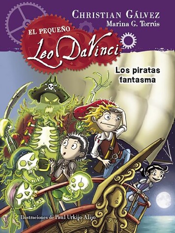 Book cover for Los piratas fantasma / The Pirate Ghosts