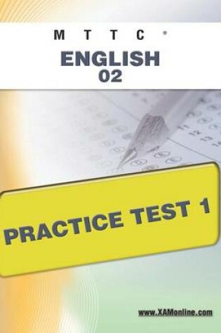 Cover of Mttc English 02 Practice Test 1