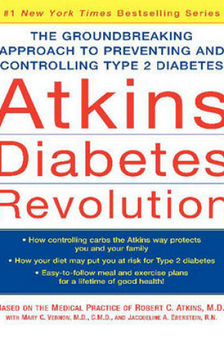 Cover of Atkins Diabetes Revolution