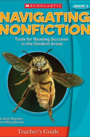 Cover of Navigating Nonfiction Grade 3 Teacher's Guide