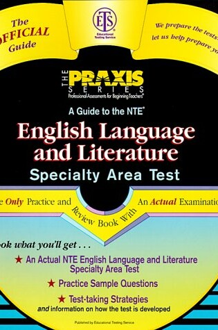 Cover of Nte English Language Area Test