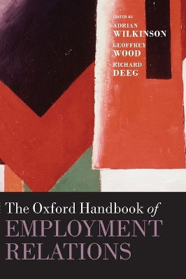 Cover of The Oxford Handbook of Employment Relations
