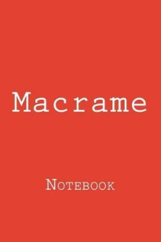 Cover of Macrame