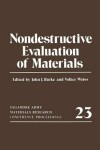 Book cover for Nondestructive Evaluation of Materials
