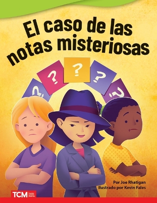 Book cover for El caso de las notas misteriosas
