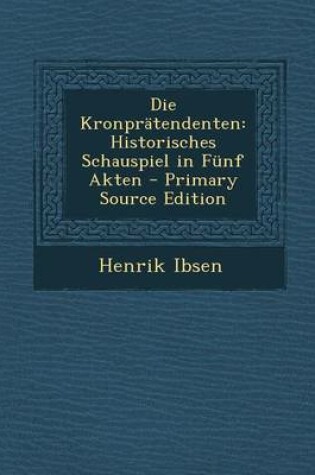 Cover of Die Kronpratendenten