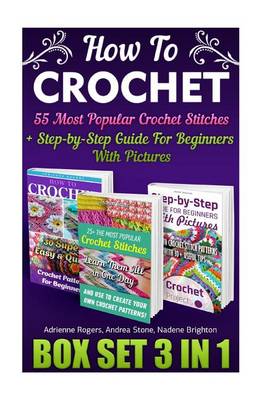 Book cover for How to Crochet Box Set 3 in 1