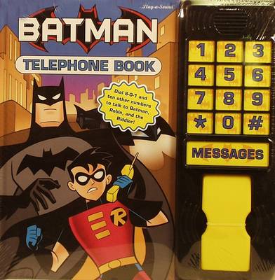 Book cover for Batman Telephone Book