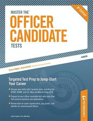 Cover of Master the Officer Candidate Tests