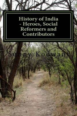 Book cover for History of India - Heroes, Social Reformers and Contributors