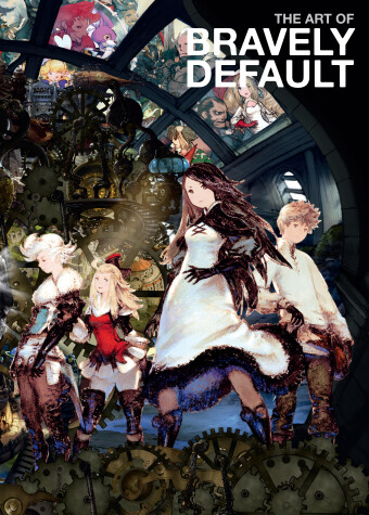 Book cover for The Art of Bravely Default