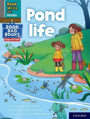 Book cover for Read Write Inc. Phonics: Pond life (Grey Set 7 NF Book Bag Book 7)