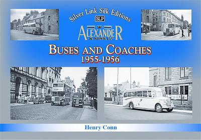 Book cover for Buses and Coaches of Walter Alexander & Sons 1955-1956