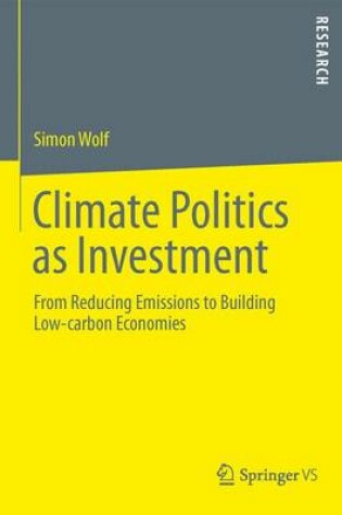 Cover of Climate Politics as Investment